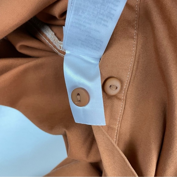 The Drop x victoria.dahlberg Rust Orange Utility Jumpsuit NWOT Medium - Picture 12 of 14